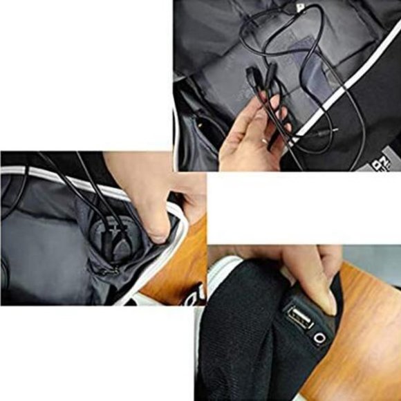 Smile Luminous Backpack & DJ Bracelet School Bag - Picture 6 of 7